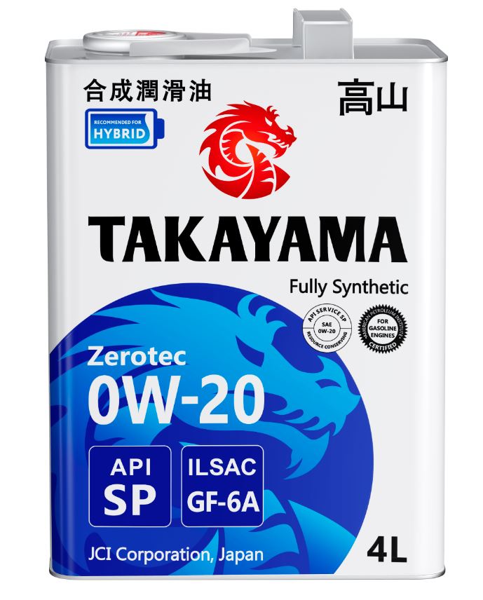 Takayama Zerotec 0w20 SP GF-6А 4л (металл)